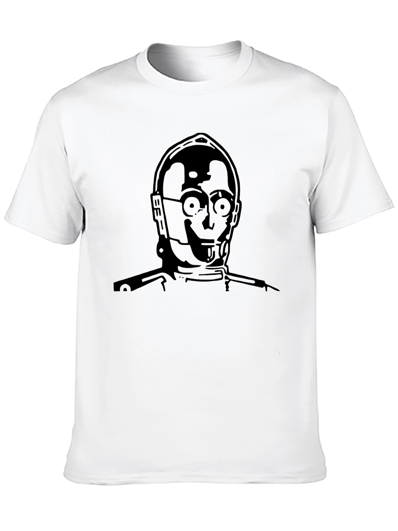 C-3PO Star Wars T-Shirt - Black Graphic Tee