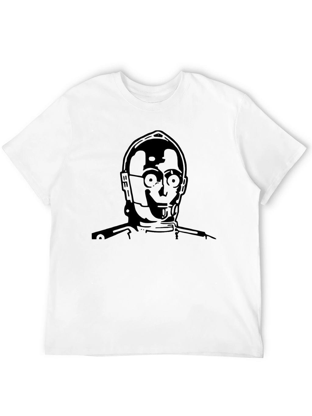 C-3PO Star Wars T-Shirt - Black Graphic Tee