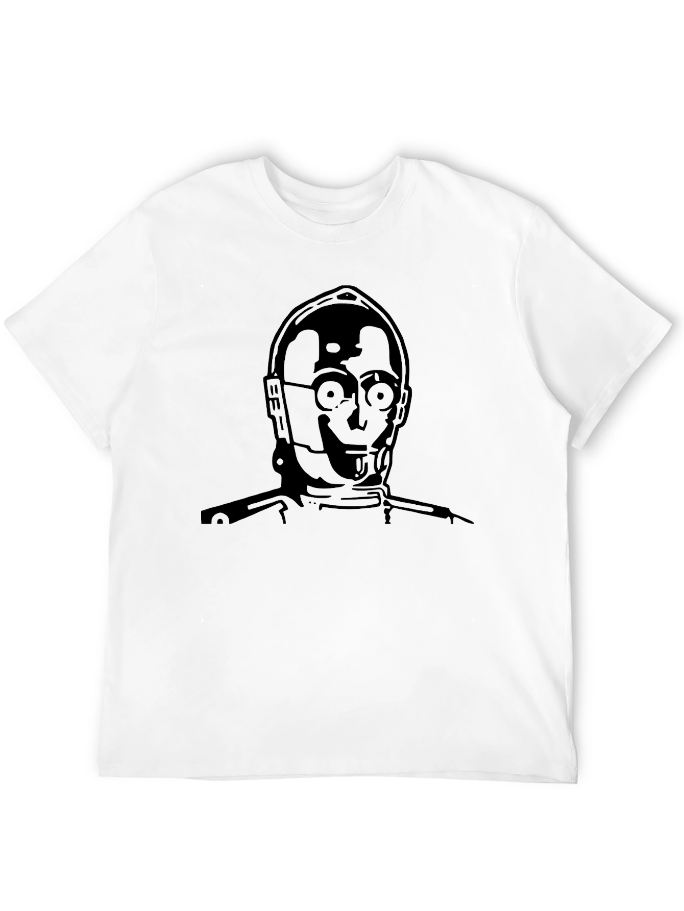 C-3PO Star Wars T-Shirt - Black Graphic Tee