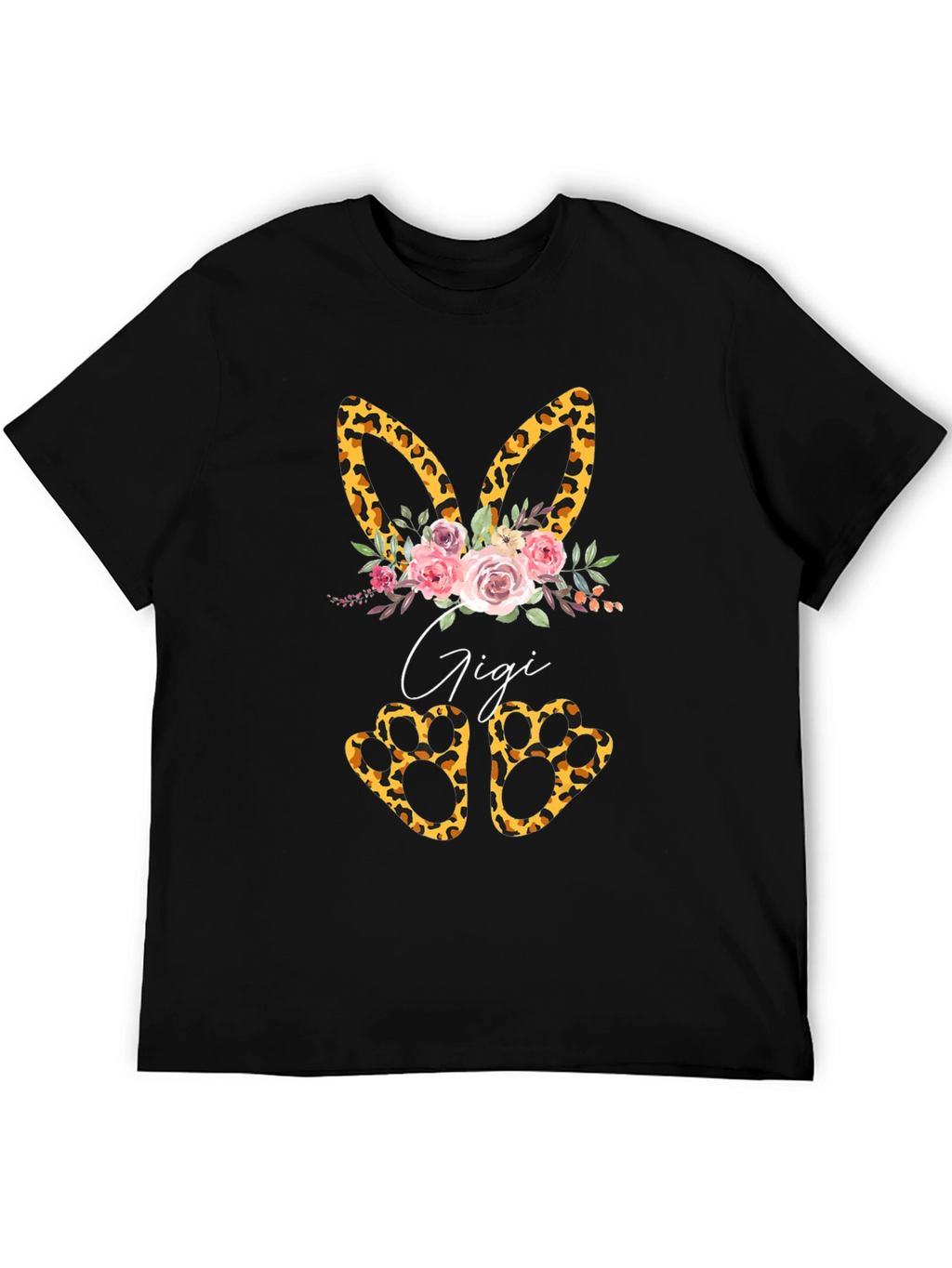 Gigi Leopard Bunny Ears T-Shirt