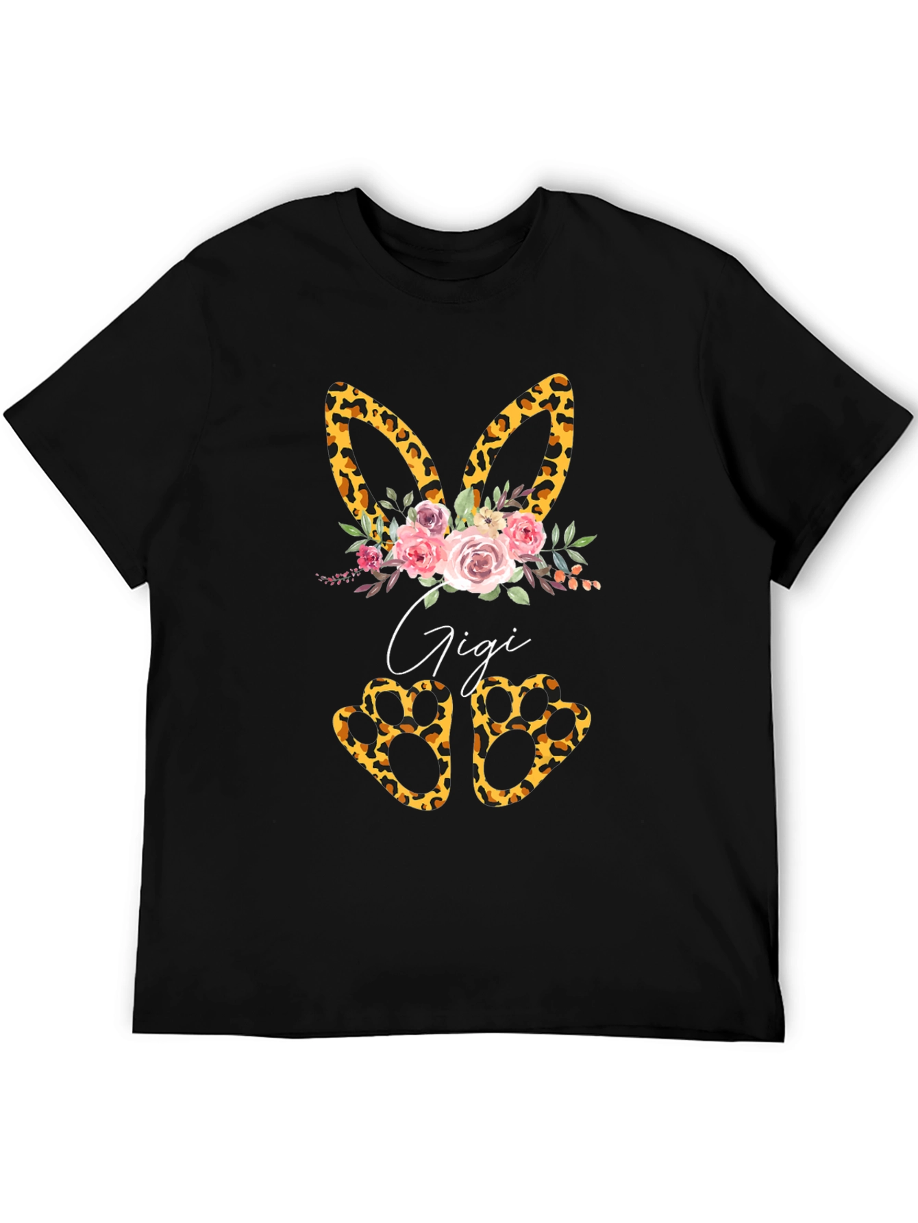 Gigi Leopard Bunny Ears T-Shirt