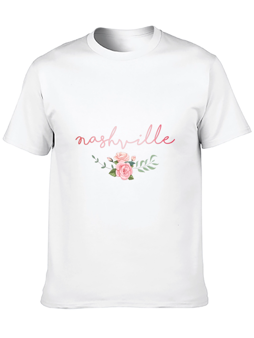 Nashville Floral Graphic Tee - Black