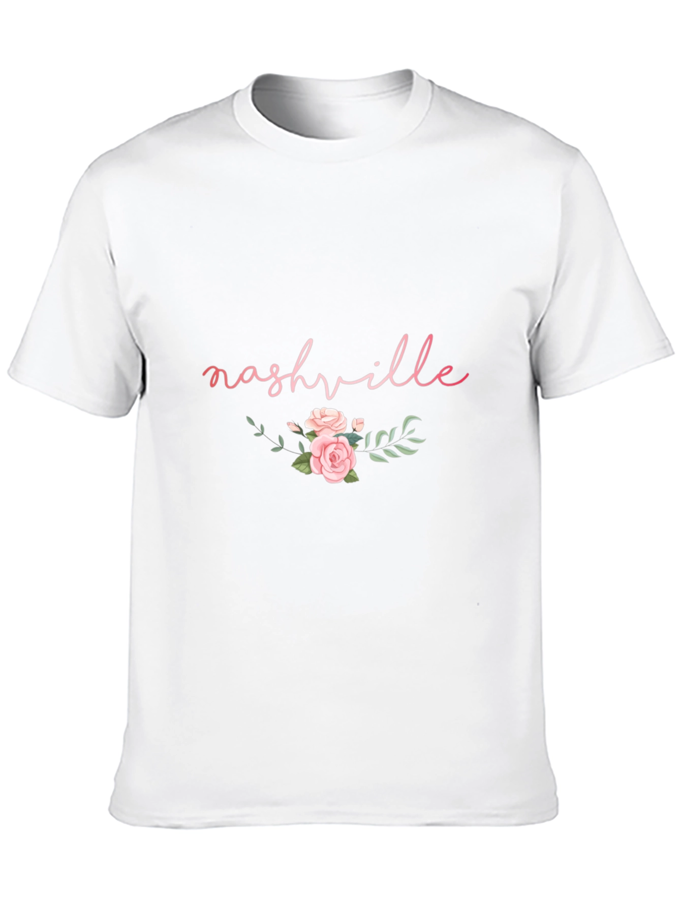 Nashville Floral Graphic Tee - Black