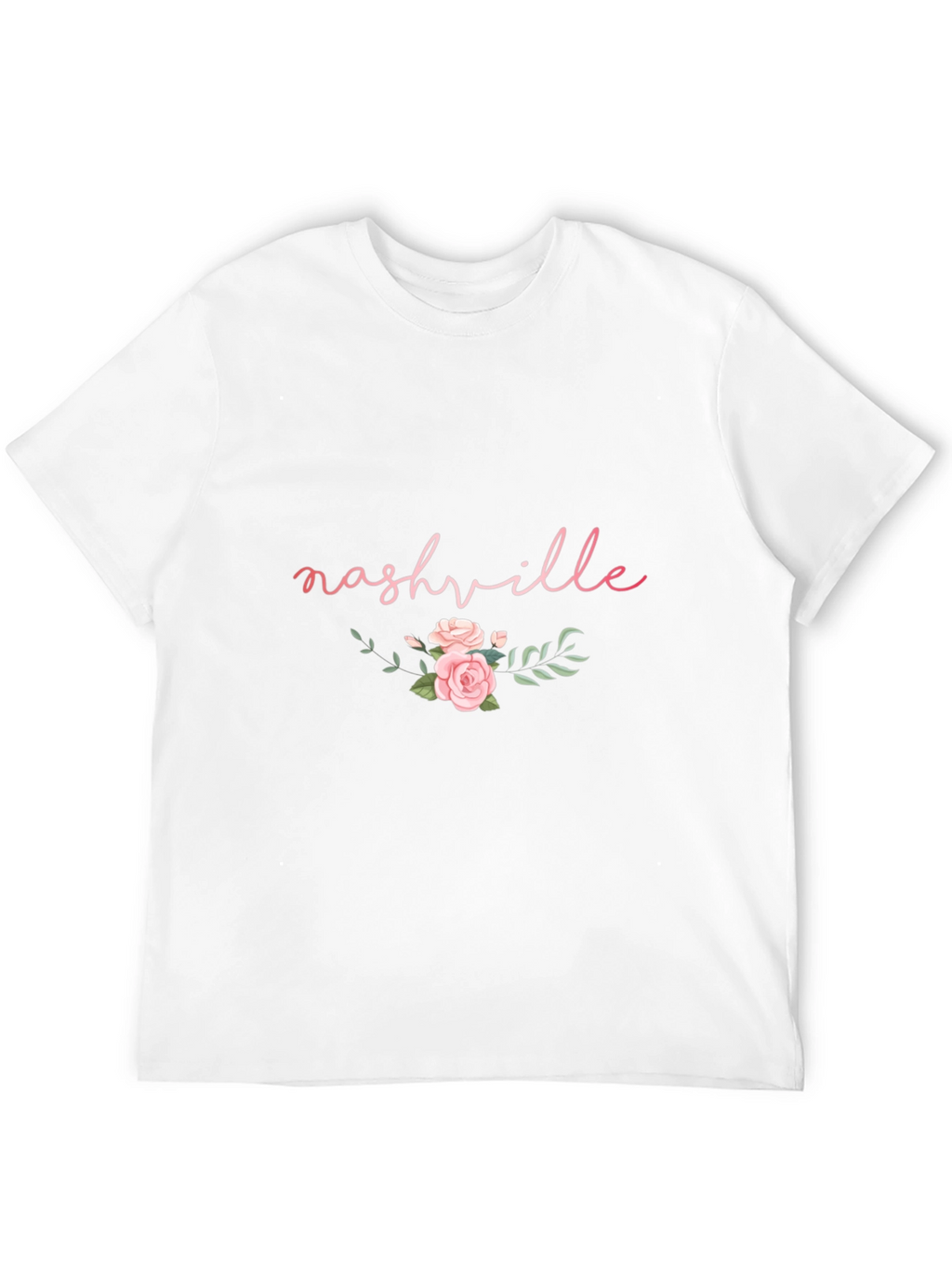 Nashville Floral Graphic Tee - Black