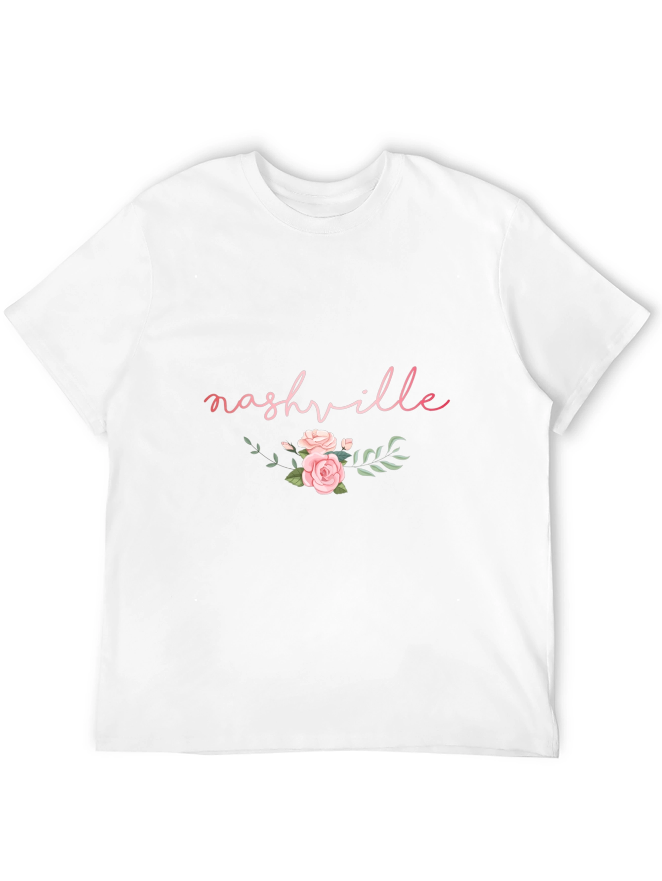 Nashville Floral Graphic Tee - Black