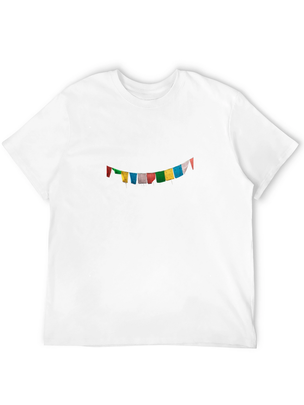 Prayer Flag Graphic Tee - Relaxed Fit