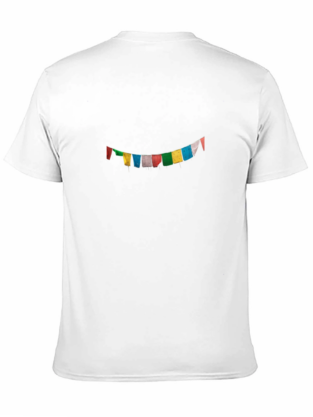 Prayer Flag Graphic Tee - Relaxed Fit