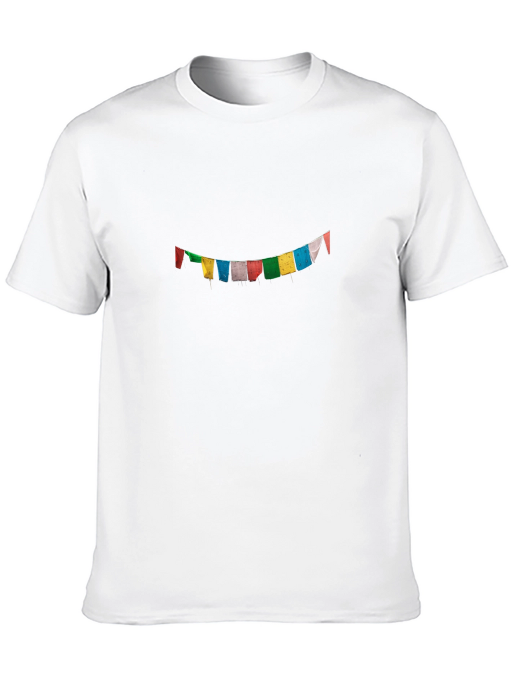 Prayer Flag Graphic Tee - Relaxed Fit