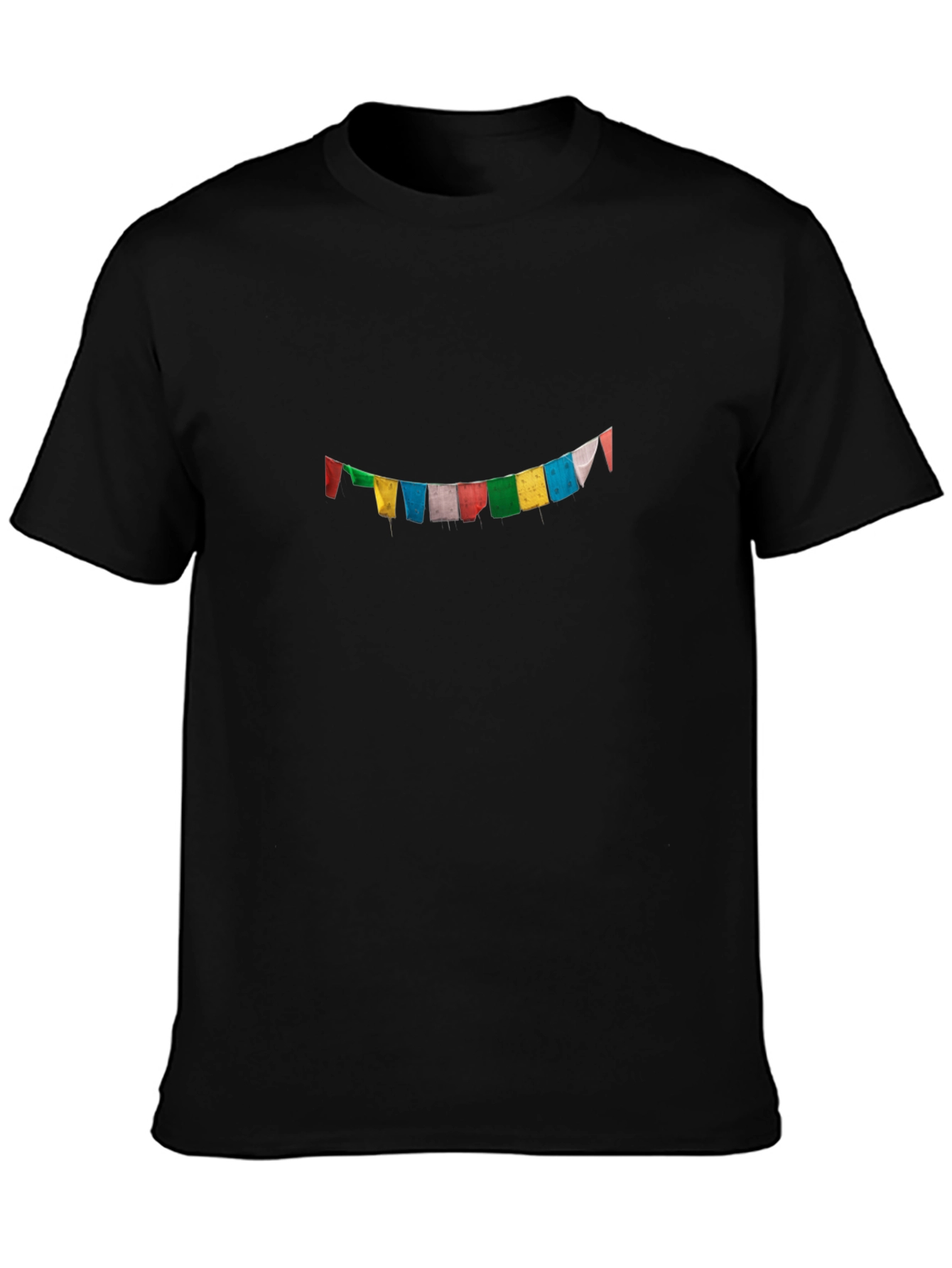 Prayer Flag Graphic Tee - Relaxed Fit