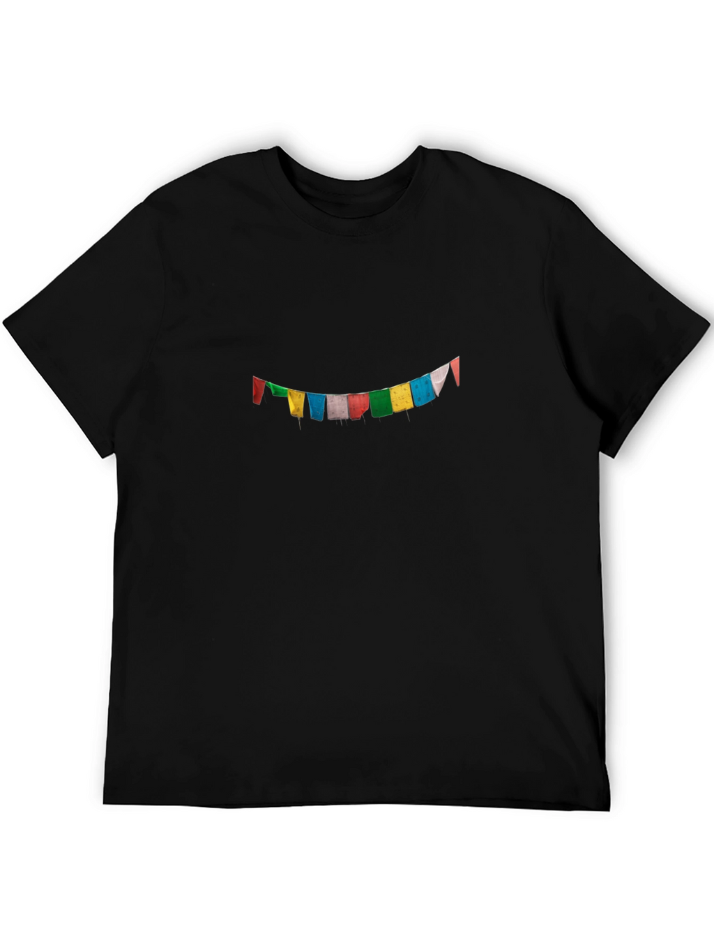 Prayer Flag Graphic Tee - Relaxed Fit