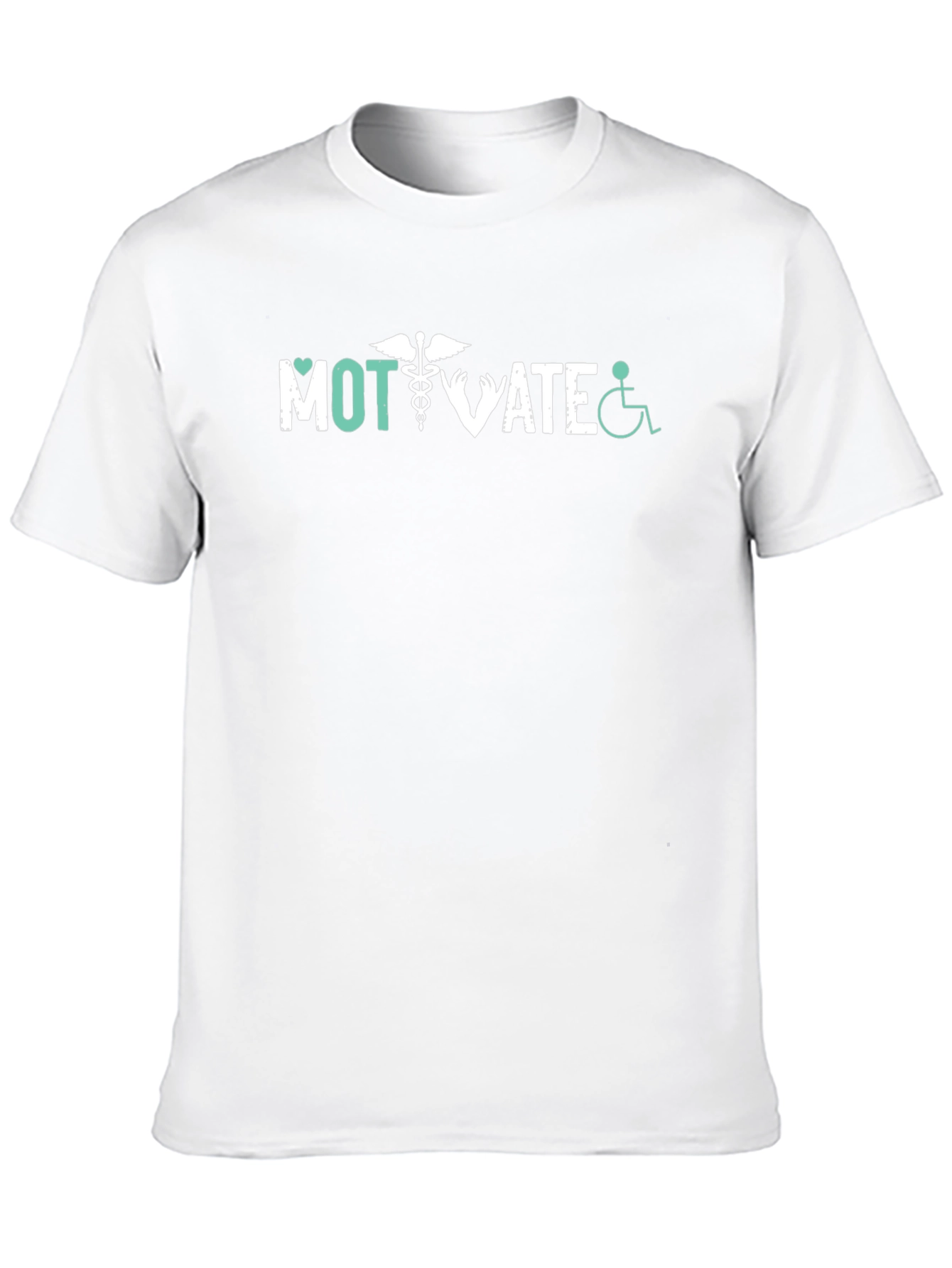 Motivate Graphic Tee - Black