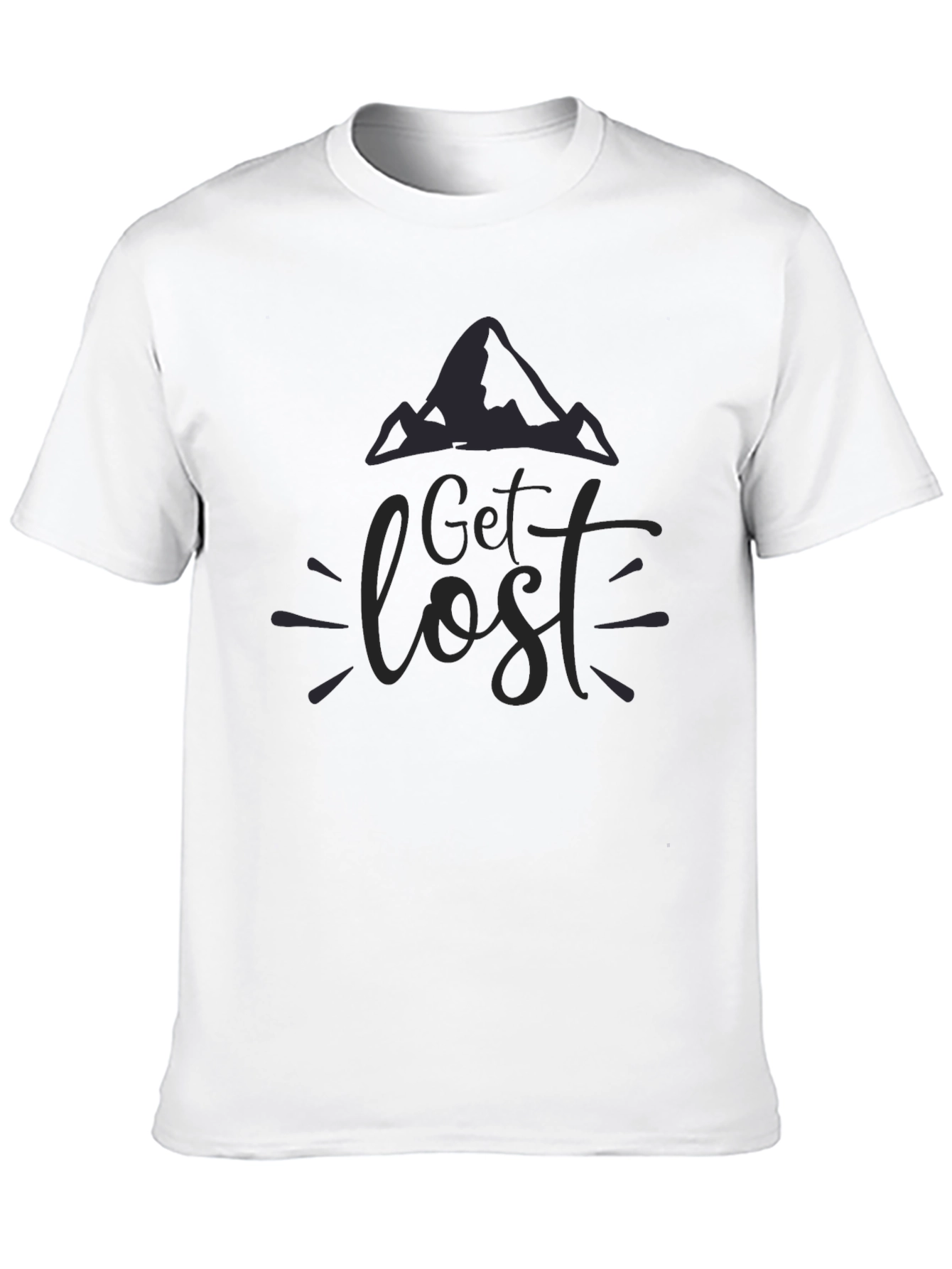Get Lost Mountain Graphic T-Shirt