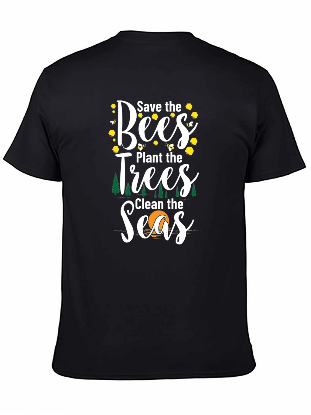Save the Bees Graphic T-Shirt - Eco Friendly Tee
