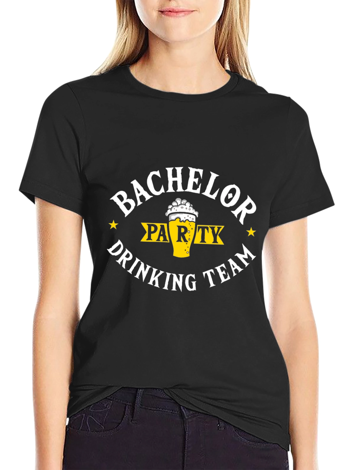 Bachelor Party Drinking Team Graphic T-Shirt