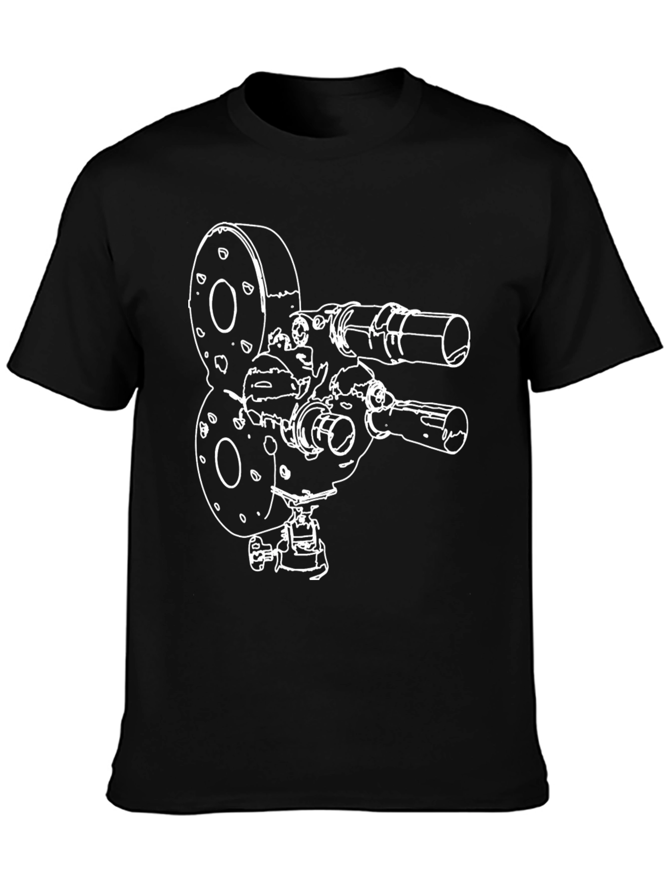 Vintage Movie Camera Graphic Tee