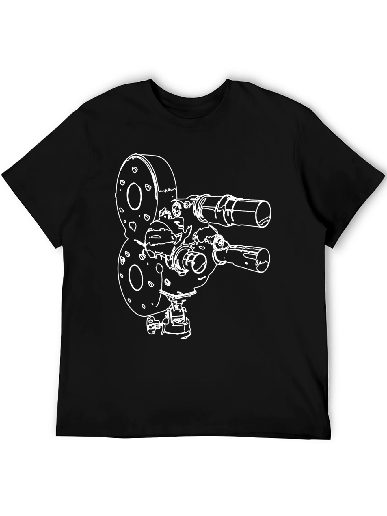 Vintage Movie Camera Graphic Tee
