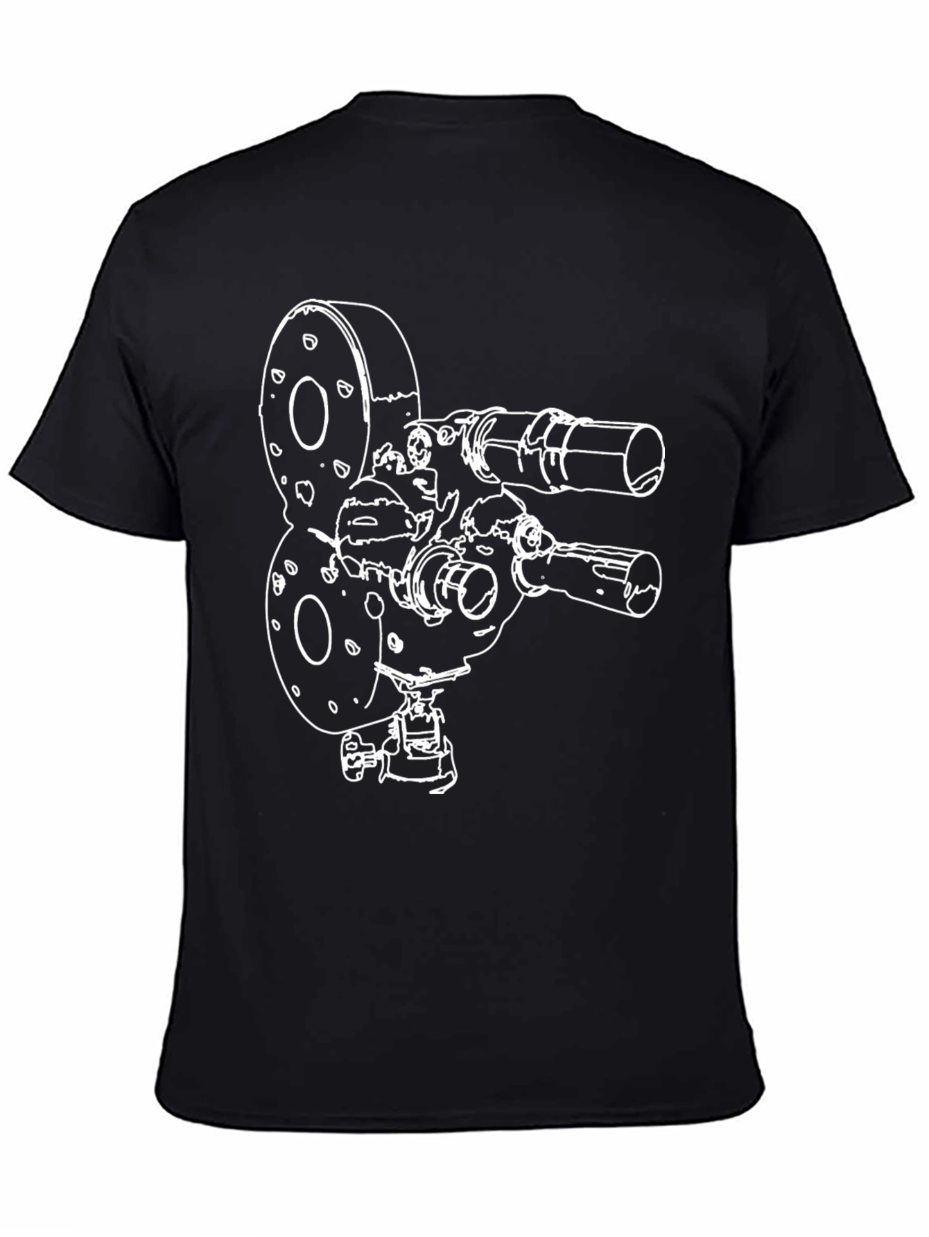 Vintage Movie Camera Graphic Tee