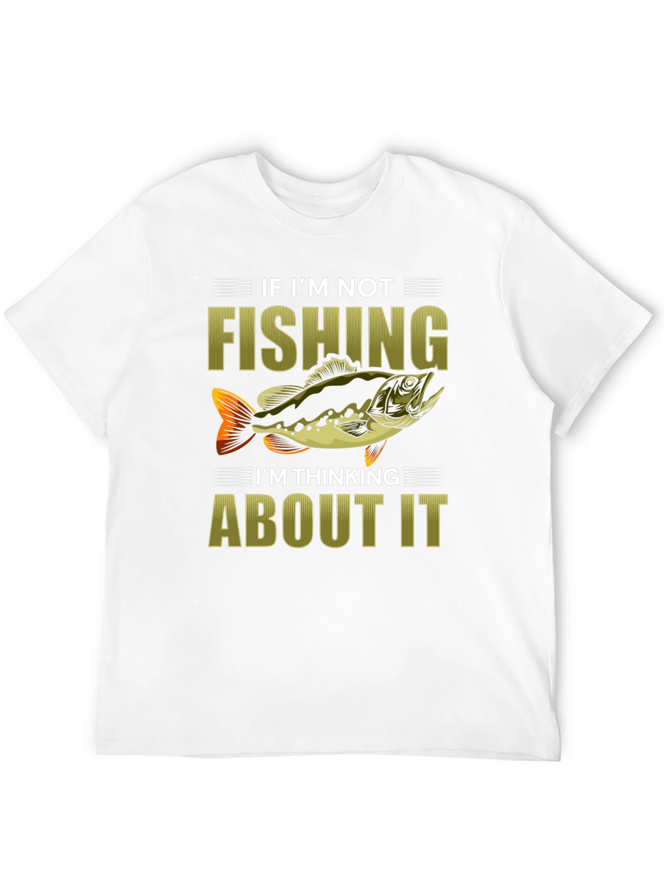 Fishing Graphic Tee - If Im Not Fishing...