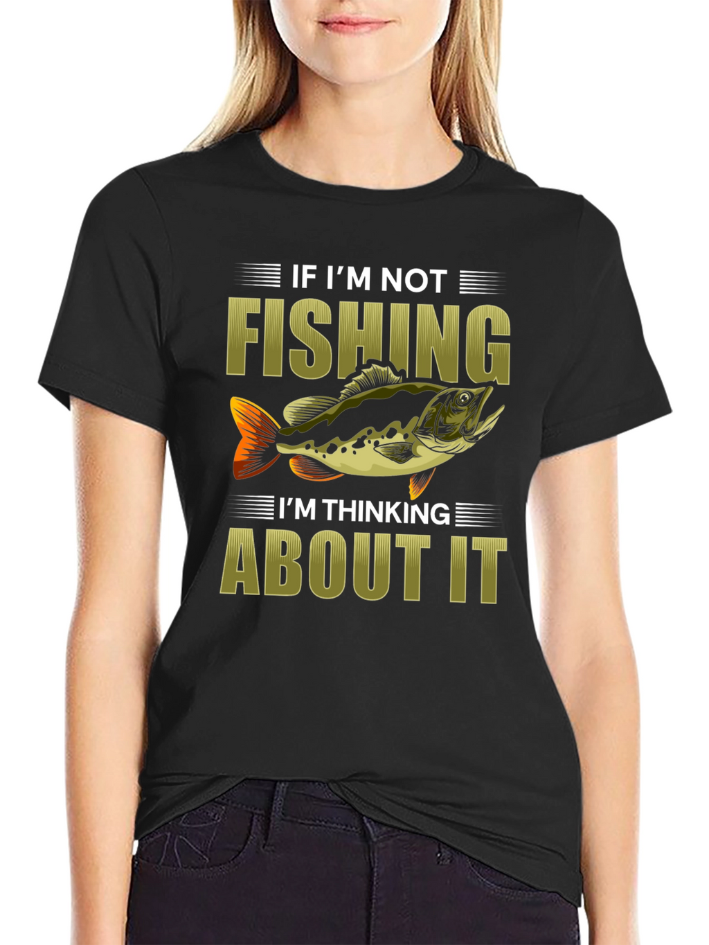 Fishing Graphic Tee - If Im Not Fishing...
