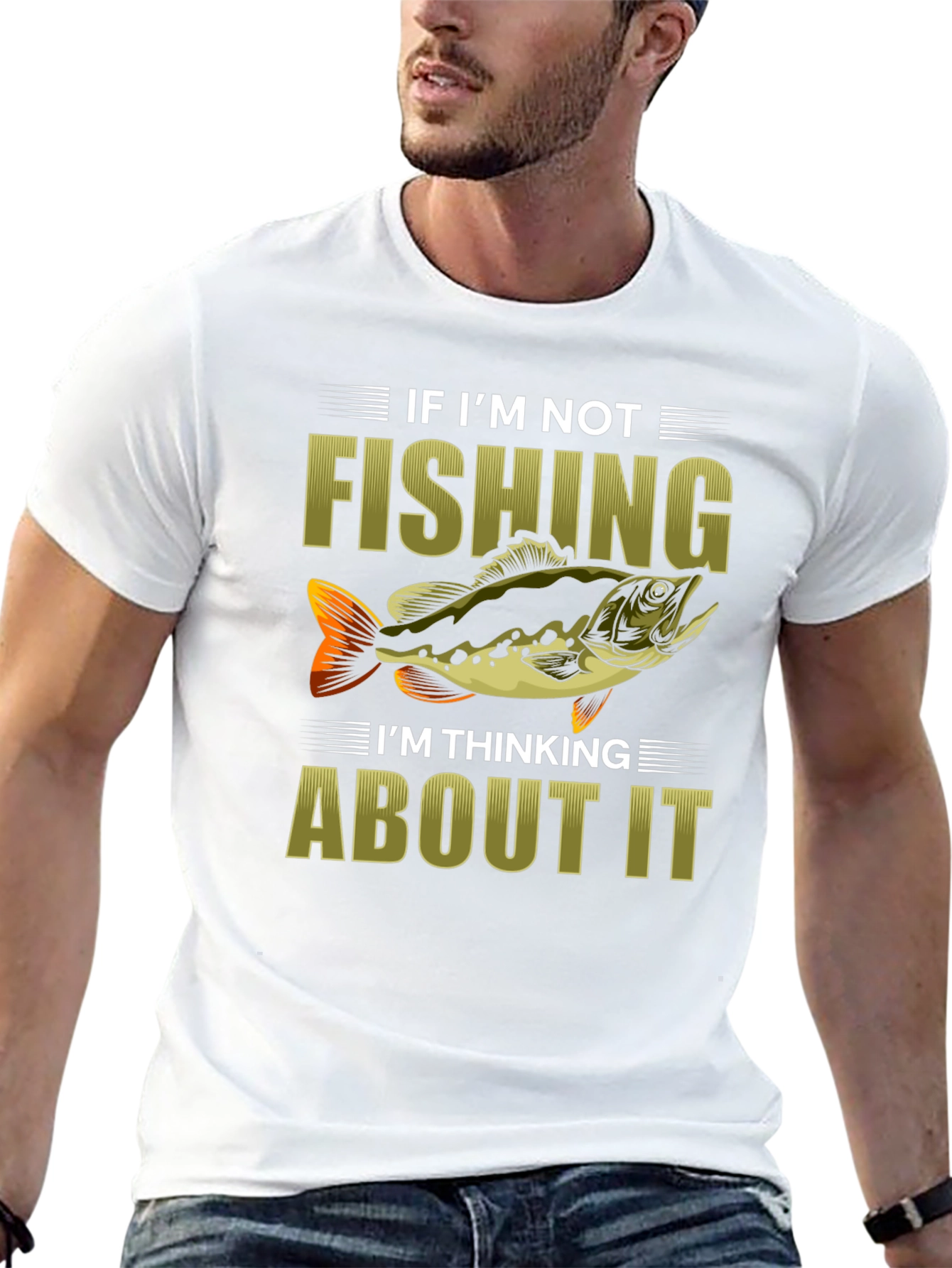 Fishing Graphic Tee - If Im Not Fishing...