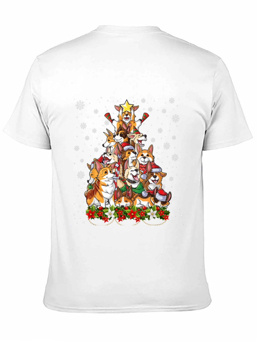 Corgi Christmas Tree T-Shirt