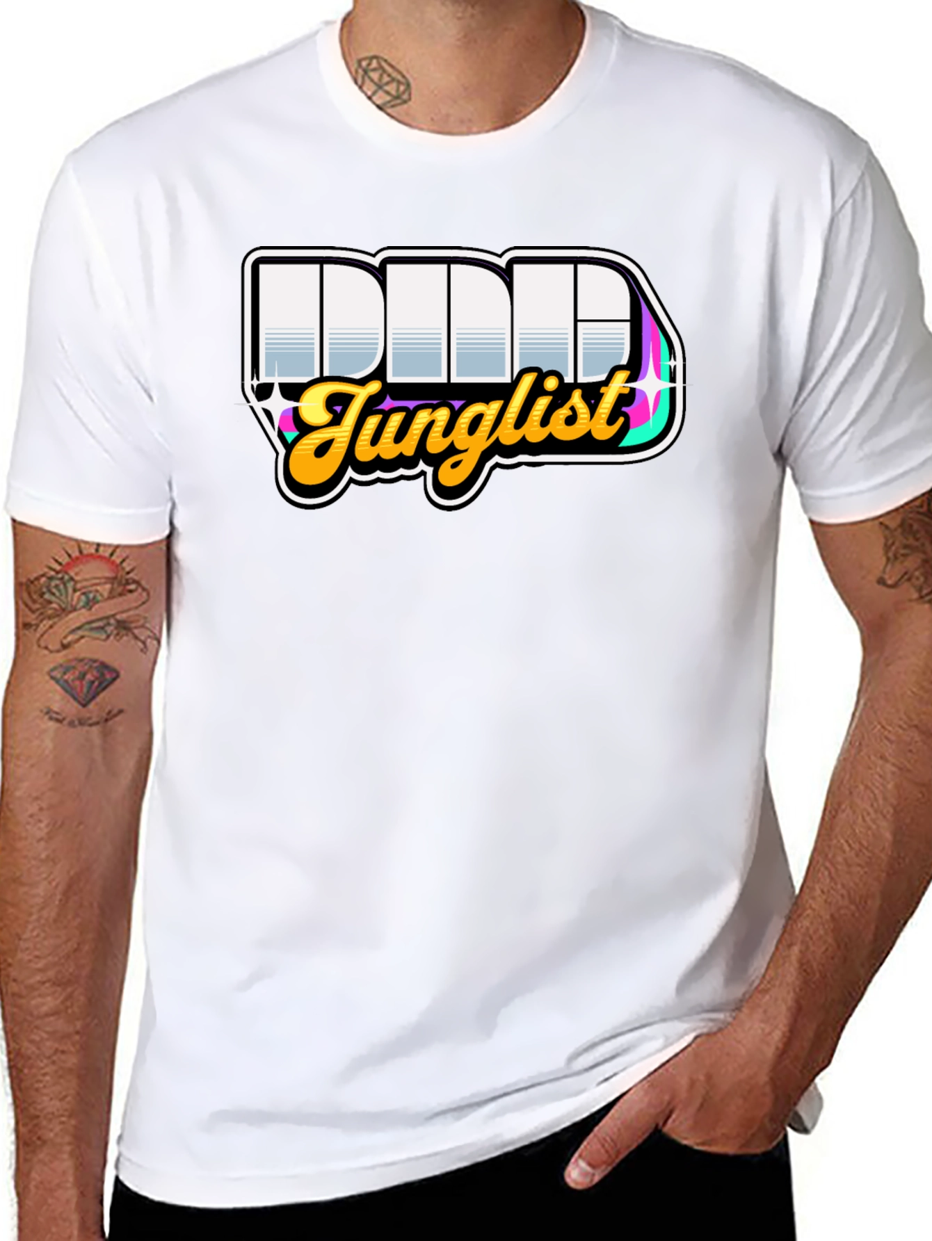 DDD Junglist Graphic Tee - Retro Style