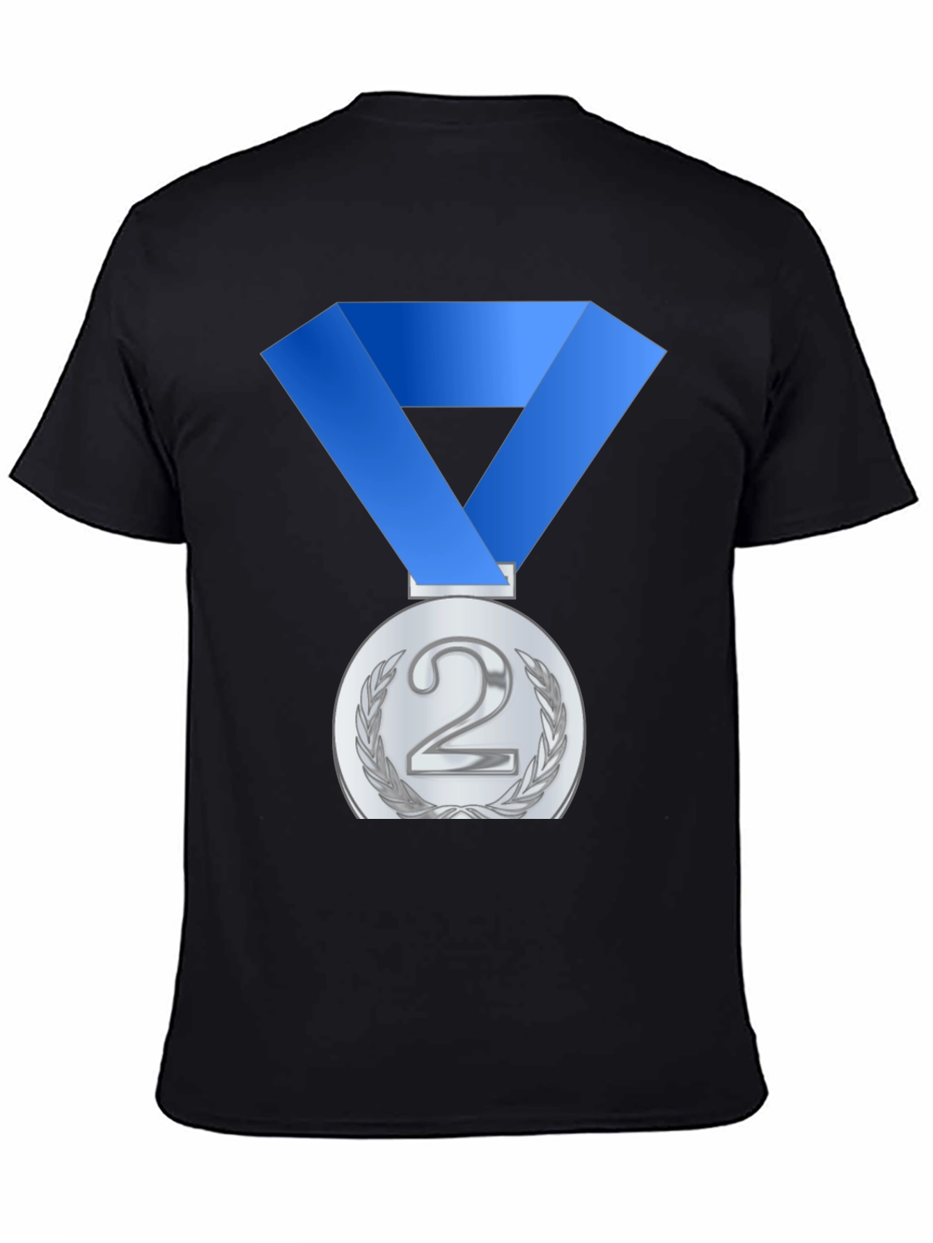 Silver Medal T-Shirt: Second Place Champ