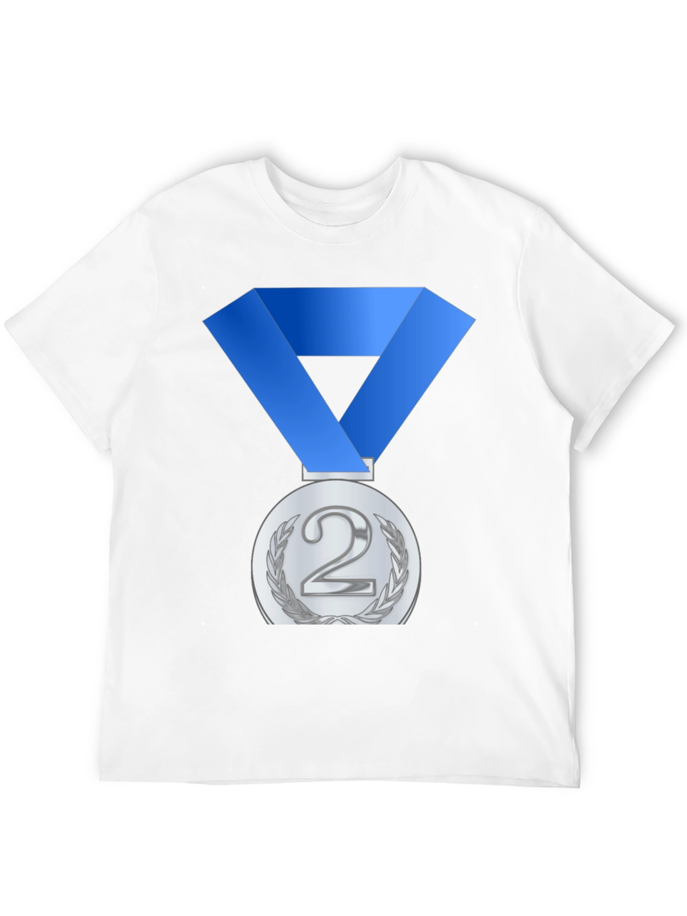 Silver Medal T-Shirt: Second Place Champ