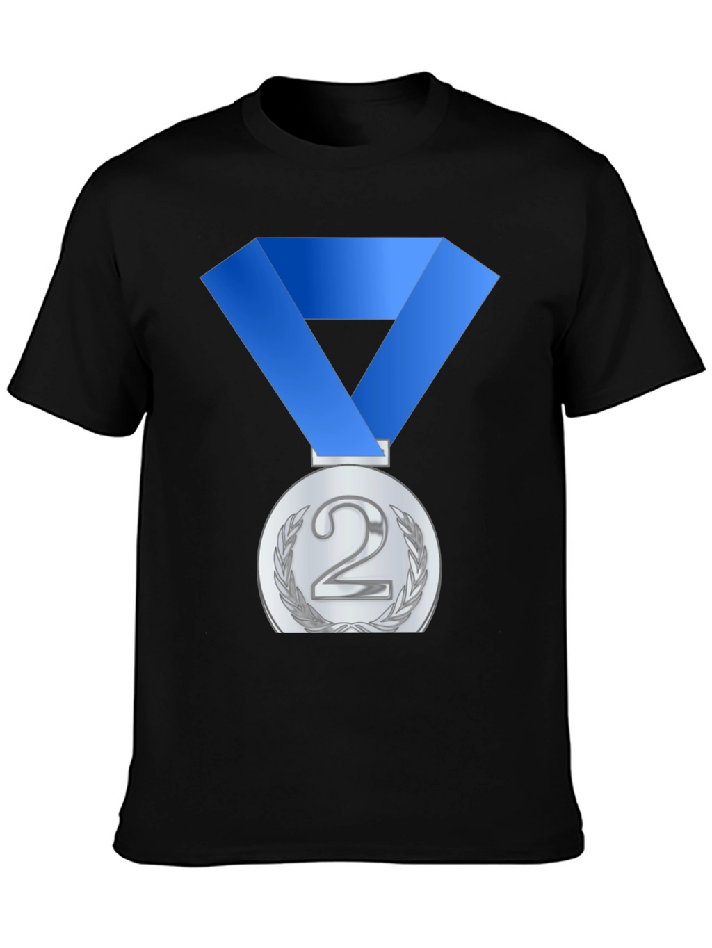 Silver Medal T-Shirt: Second Place Champ