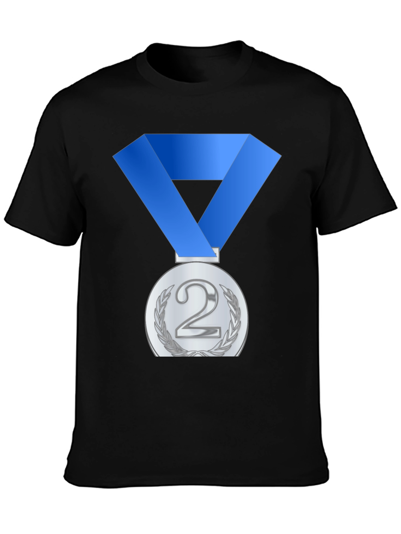 Silver Medal T-Shirt: Second Place Champ