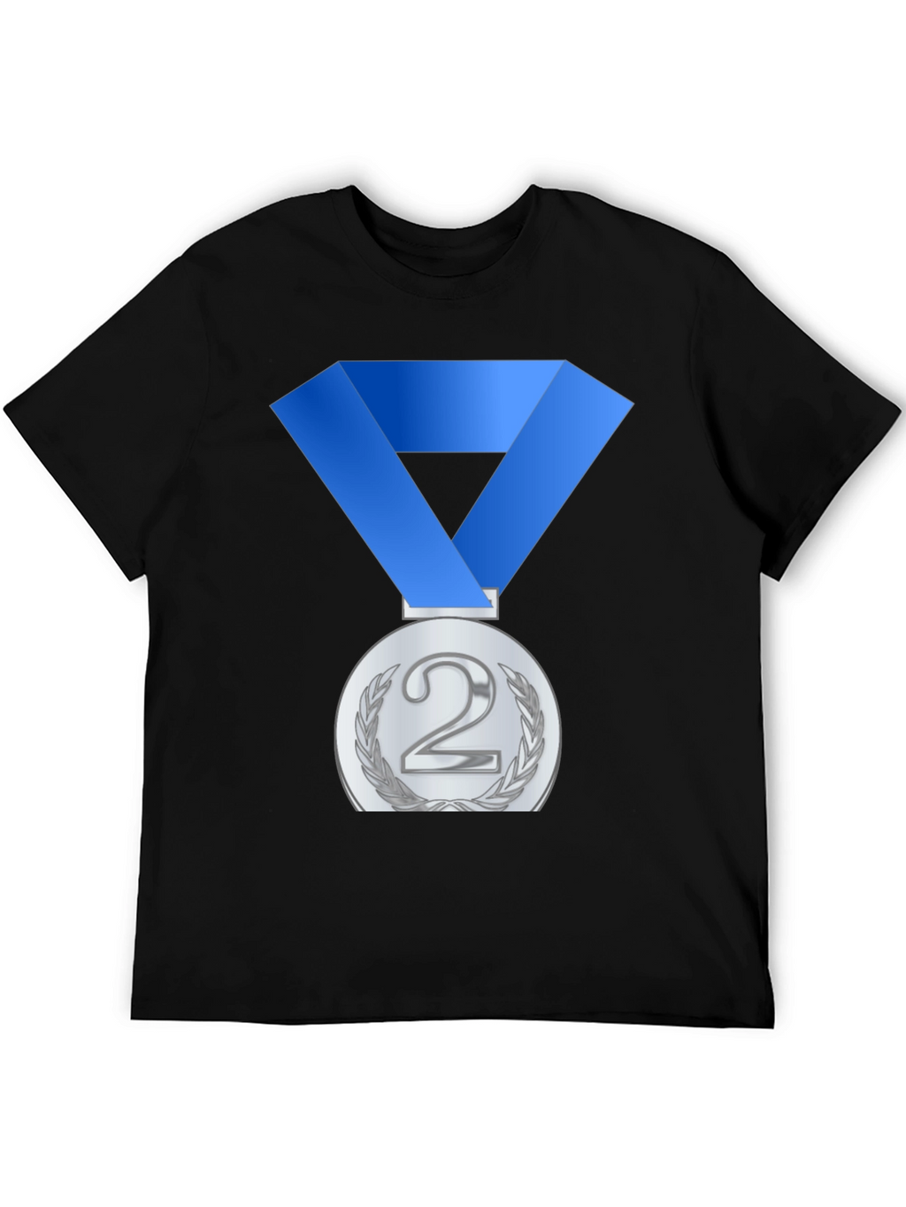 Silver Medal T-Shirt: Second Place Champ