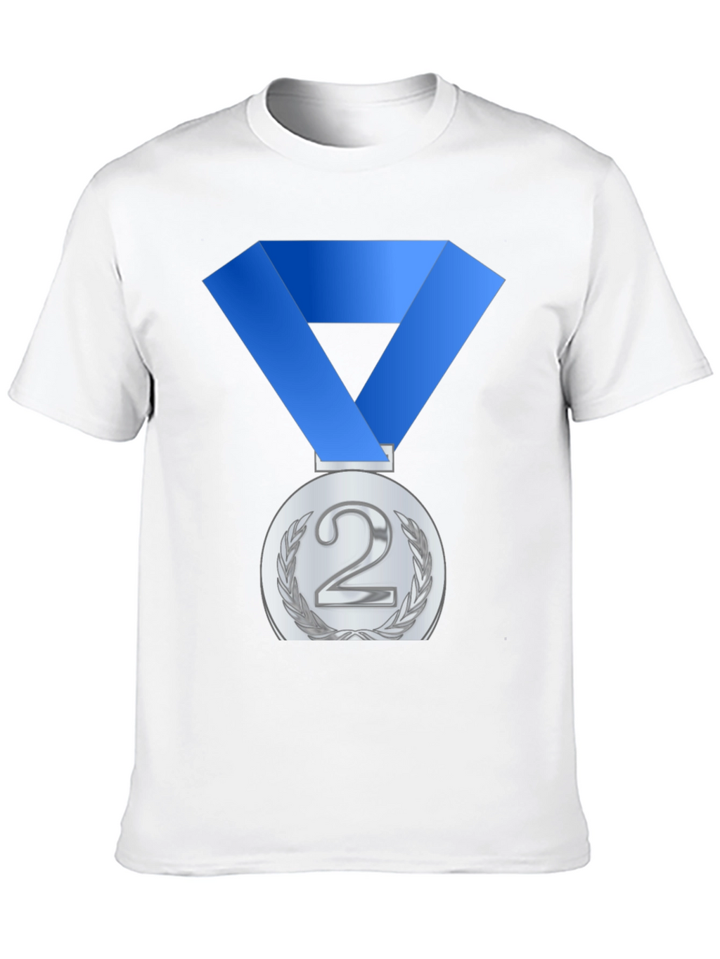 Silver Medal T-Shirt: Second Place Champ