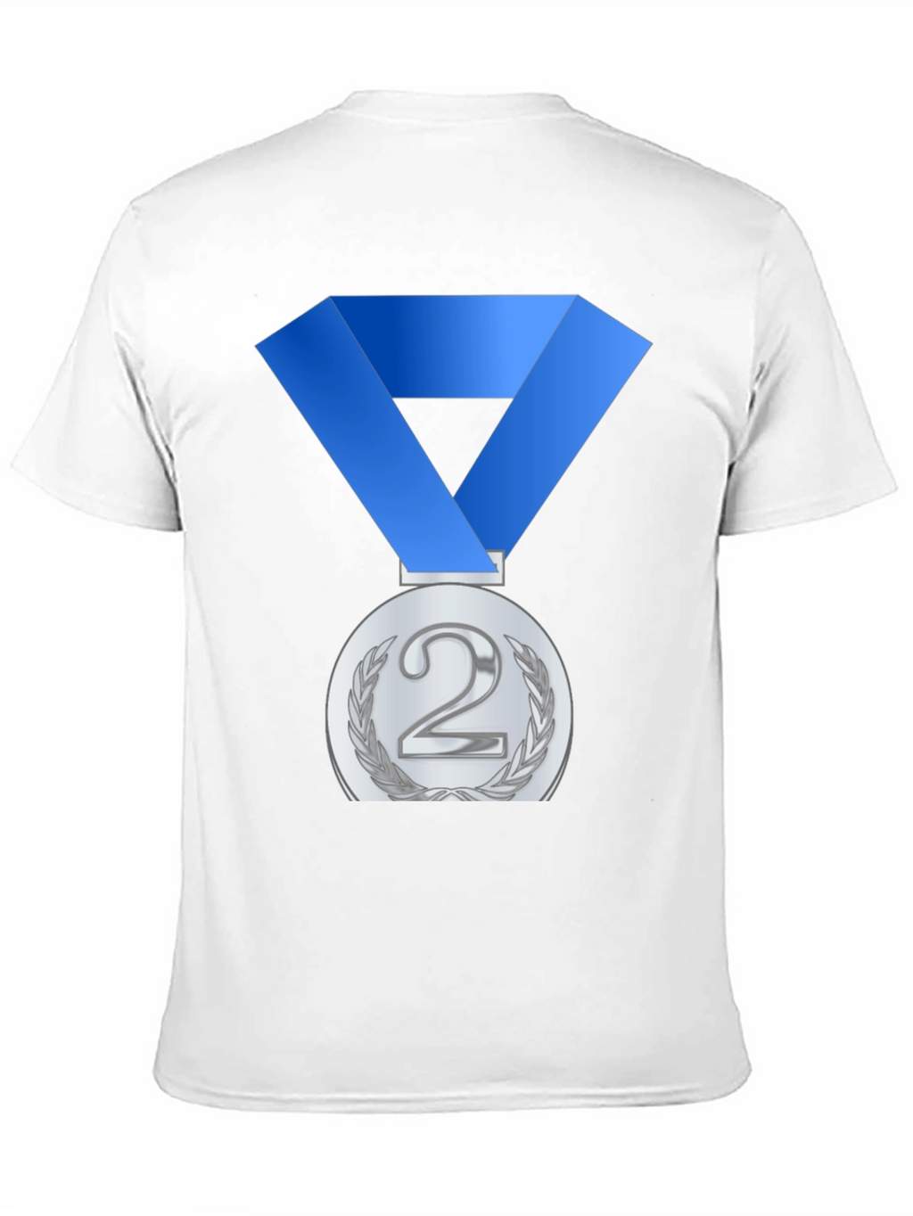 Silver Medal T-Shirt: Second Place Champ