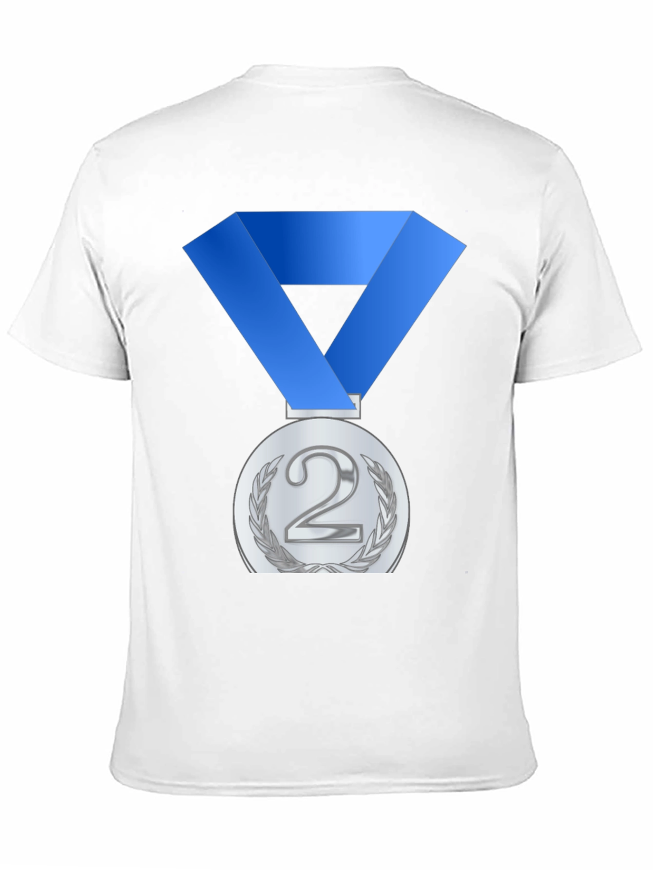 Silver Medal T-Shirt: Second Place Champ