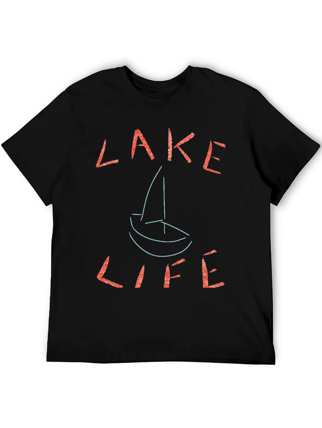 Lake Life T-Shirt - Casual Graphic Tee
