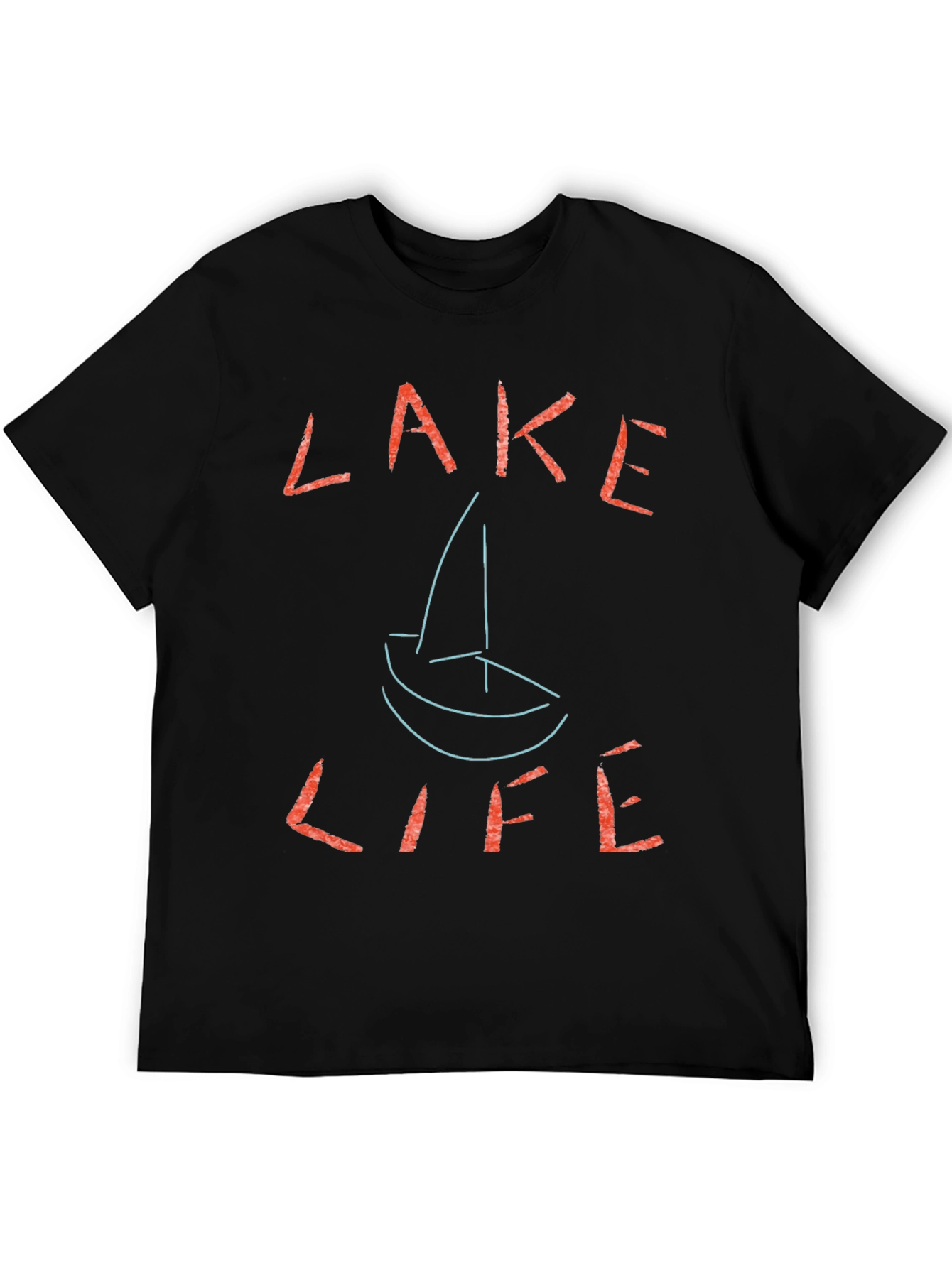 Lake Life T-Shirt - Casual Graphic Tee