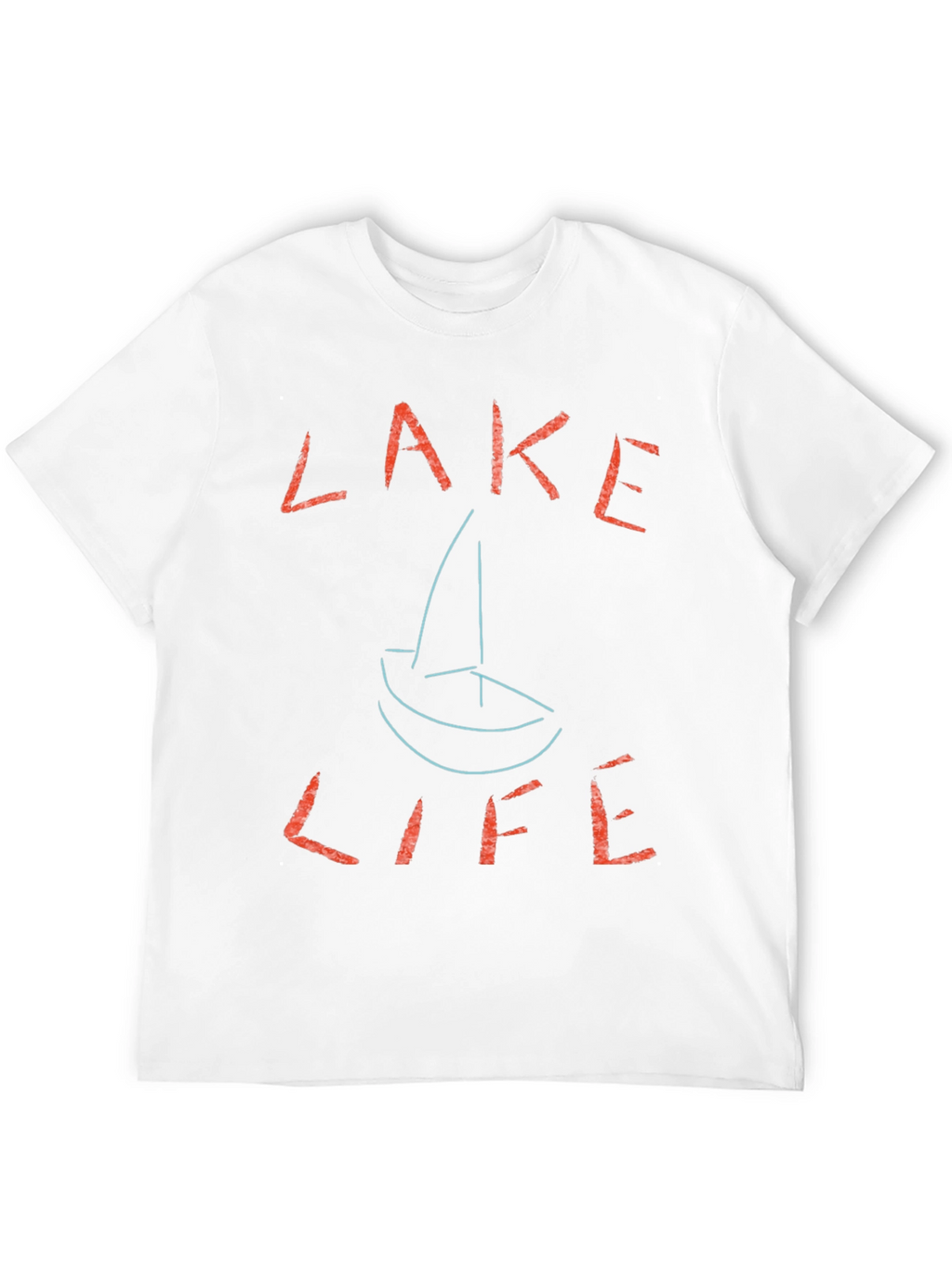 Lake Life T-Shirt - Casual Graphic Tee