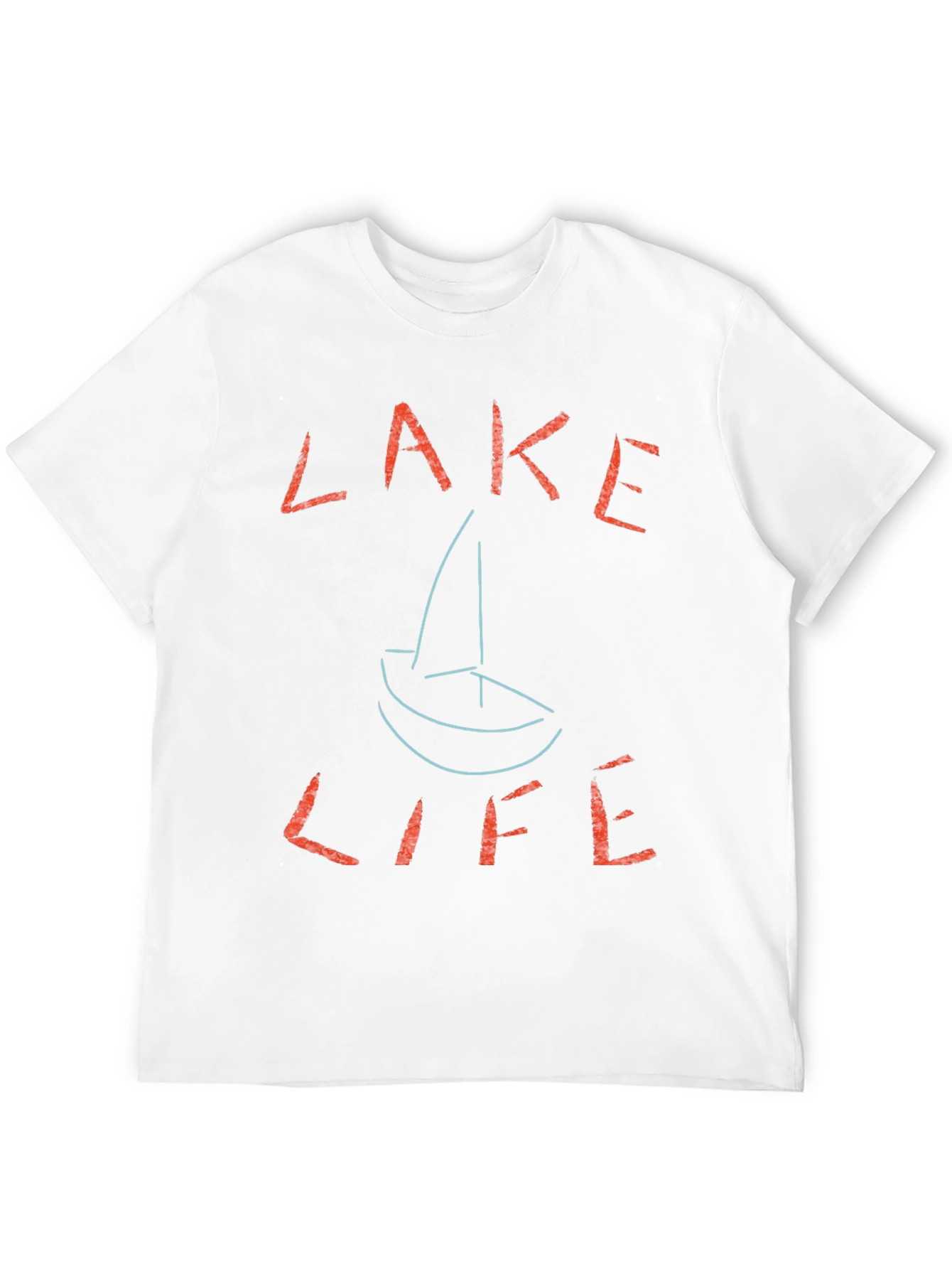 Lake Life T-Shirt - Casual Graphic Tee