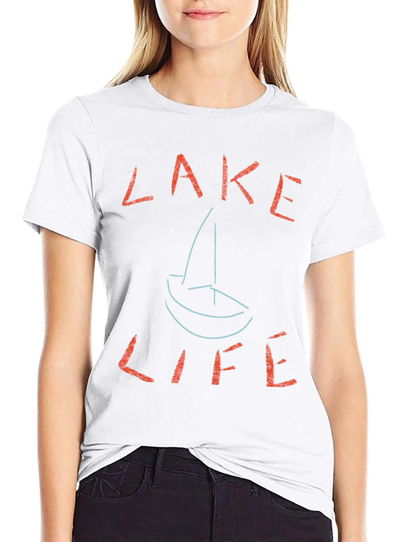Lake Life T-Shirt - Casual Graphic Tee