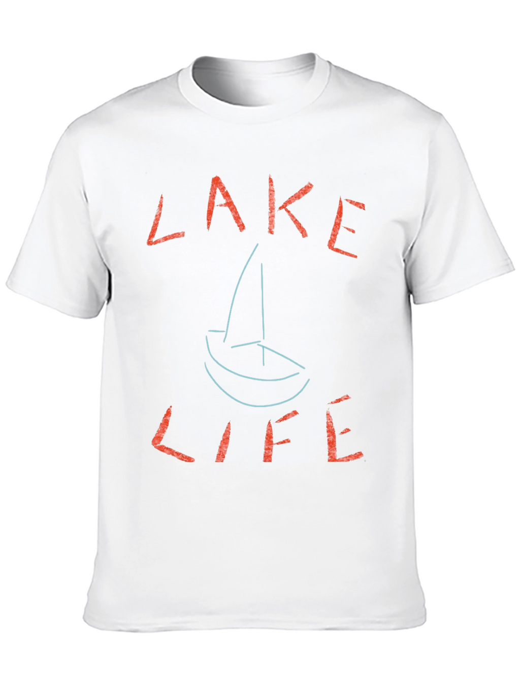 Lake Life T-Shirt - Casual Graphic Tee