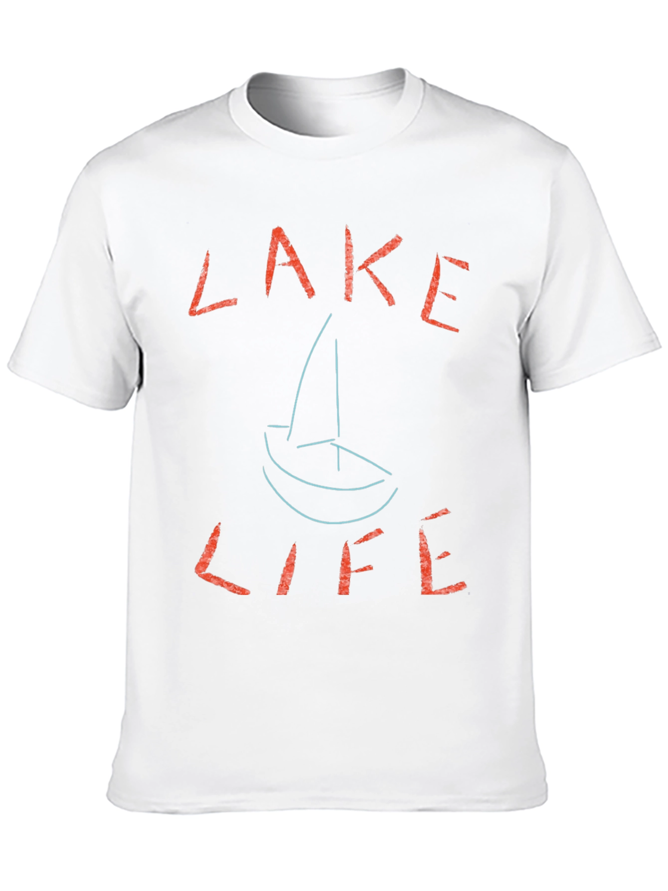 Lake Life T-Shirt - Casual Graphic Tee