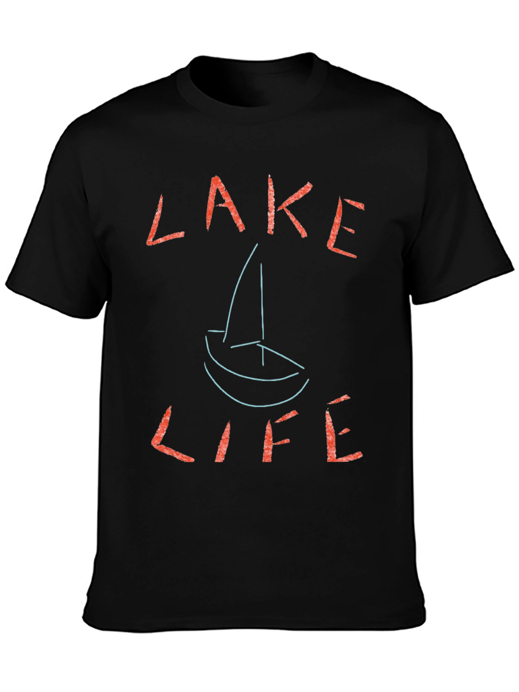 Lake Life T-Shirt - Casual Graphic Tee