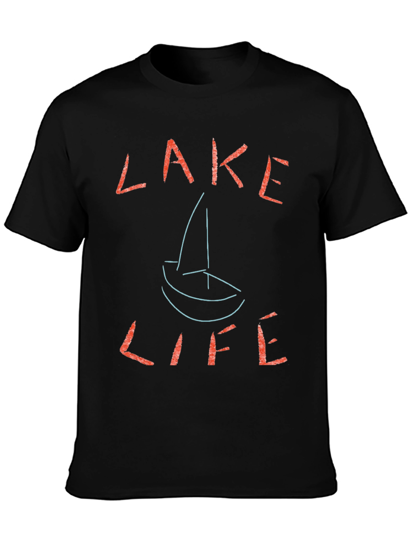 Lake Life T-Shirt - Casual Graphic Tee