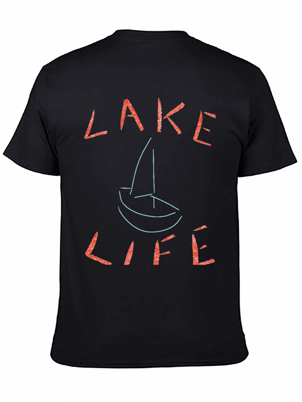 Lake Life T-Shirt - Casual Graphic Tee