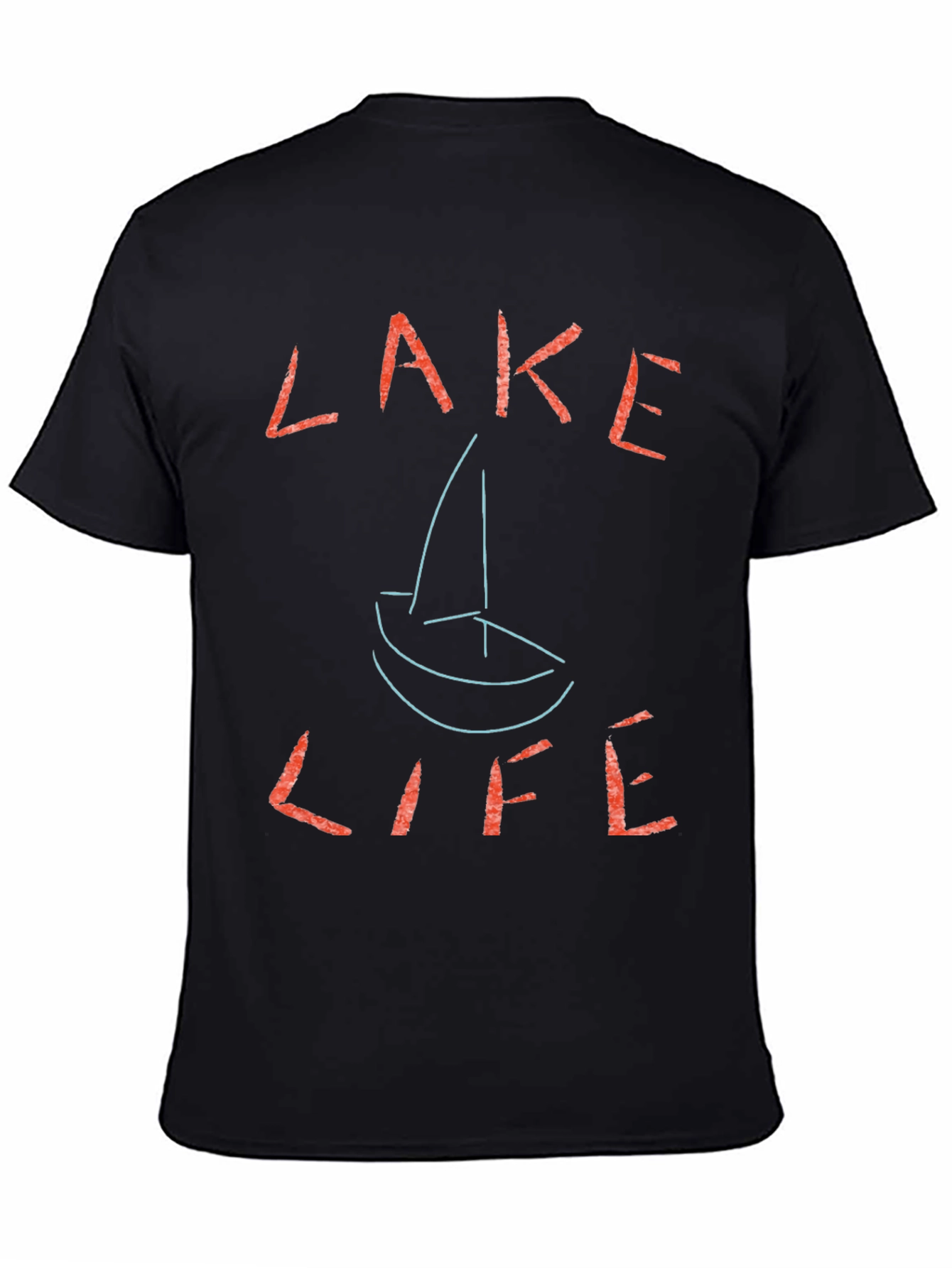 Lake Life T-Shirt - Casual Graphic Tee