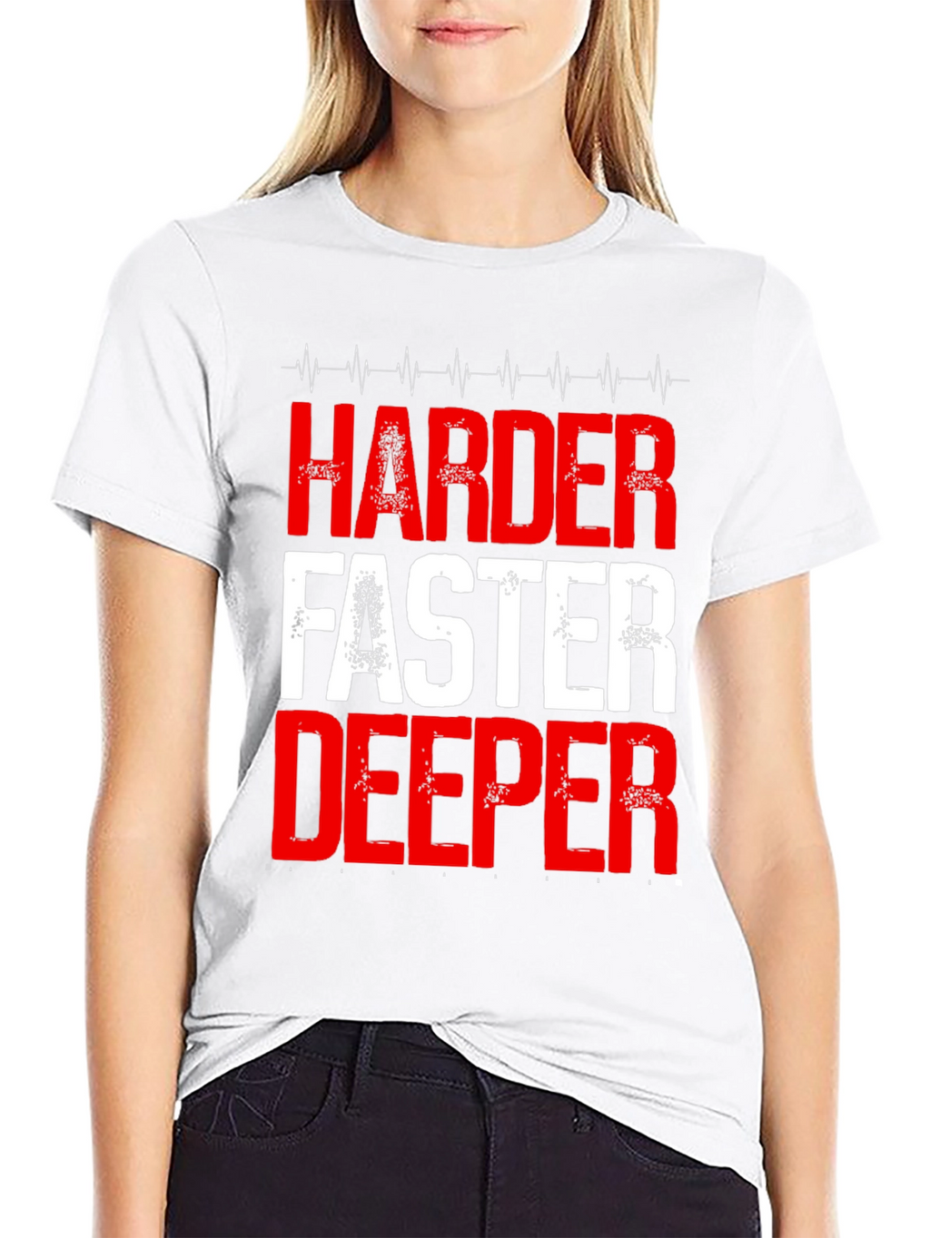 Harder Faster Deeper Graphic T-Shirt