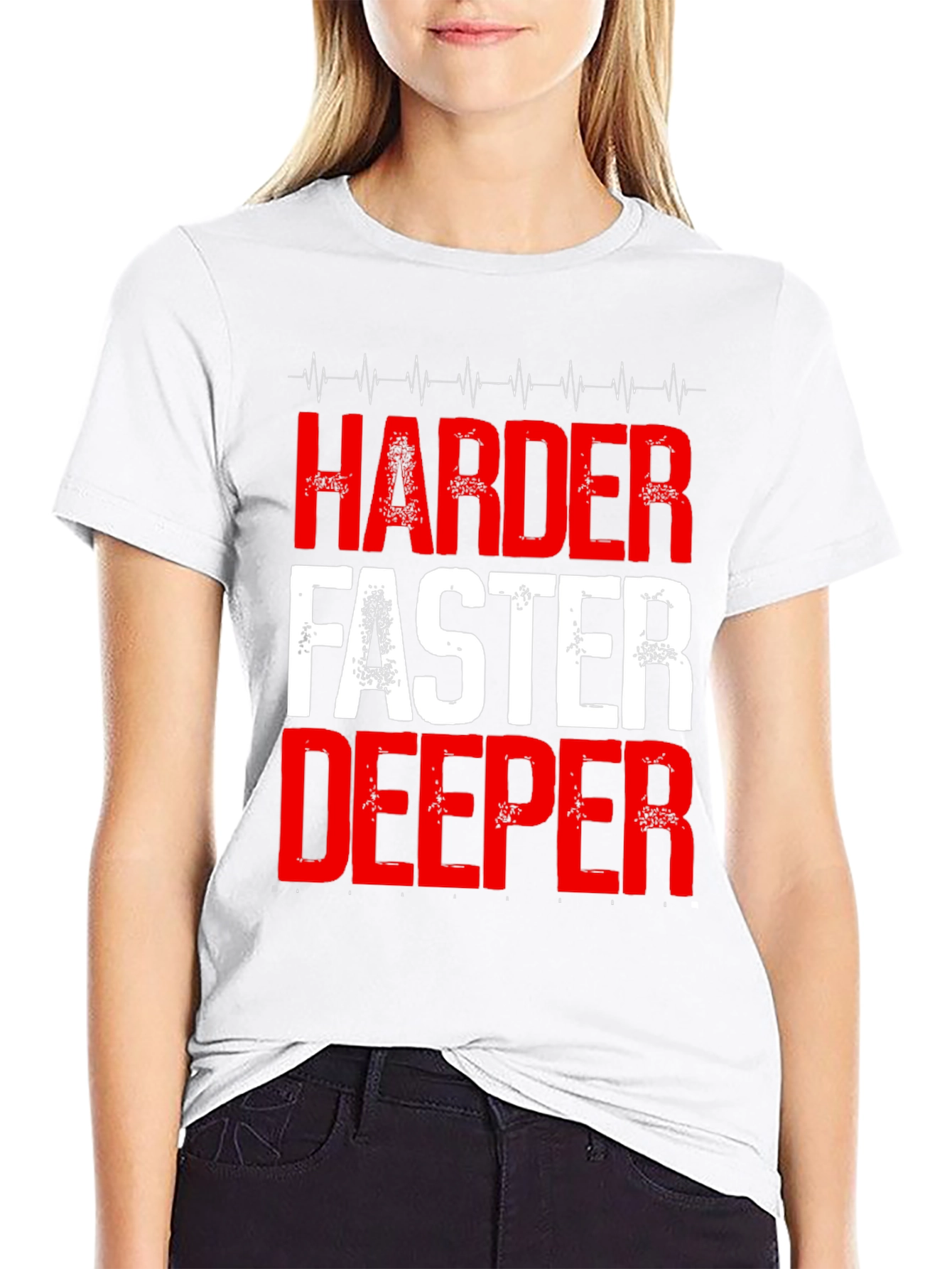 Harder Faster Deeper Graphic T-Shirt