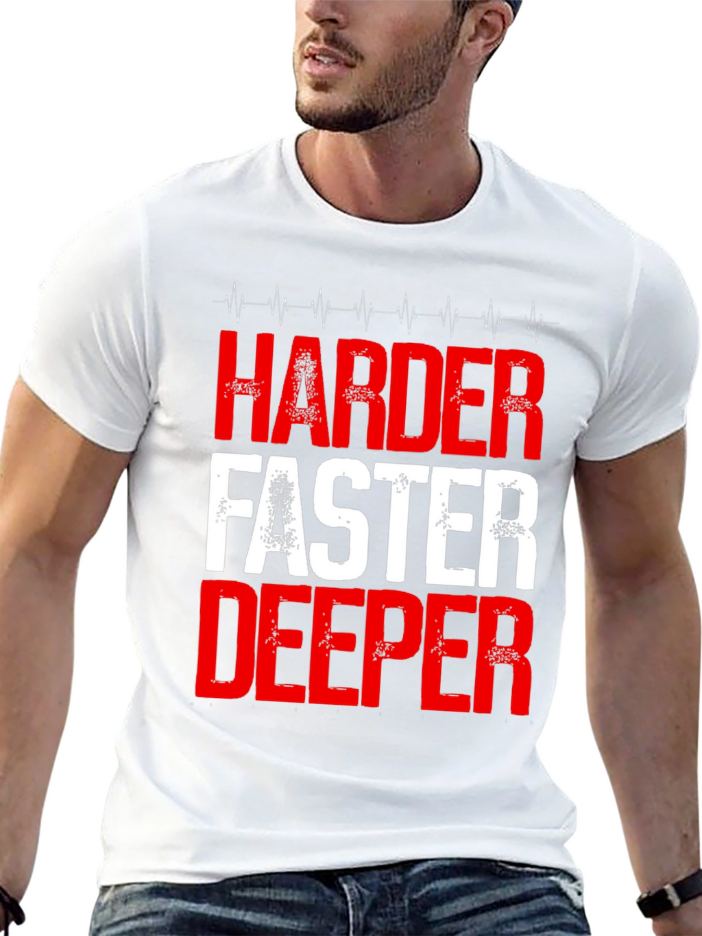 Harder Faster Deeper Graphic T-Shirt