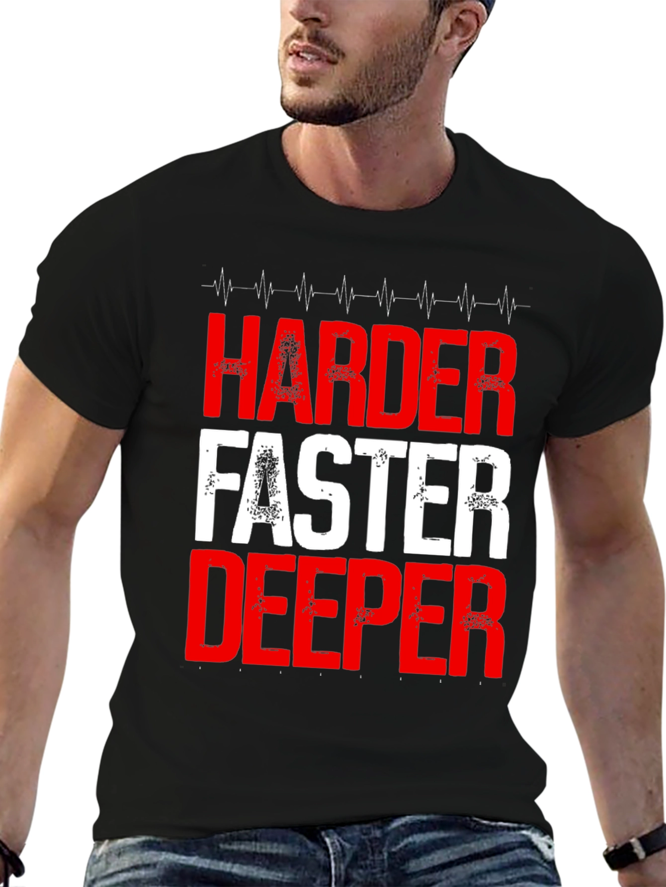 Harder Faster Deeper Graphic T-Shirt