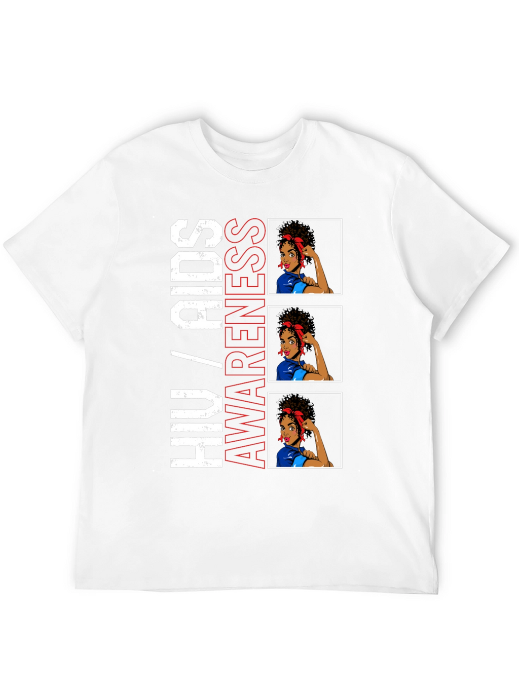 HIV/AIDS Awareness T-Shirt Graphic Tee